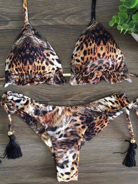 Norvielle Damen Bikini Push-Up