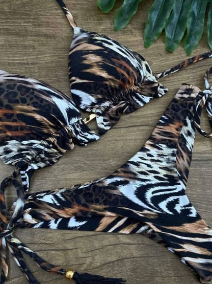 Norvielle Damen Bikini Push-Up