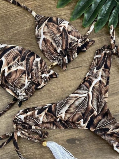 Norvielle Damen Bikini Push-Up