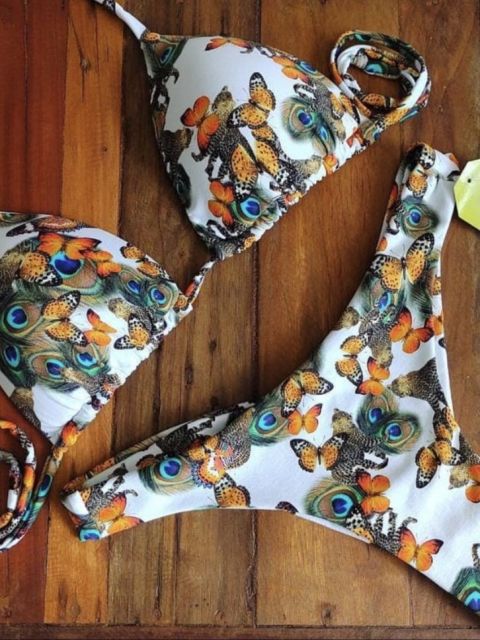 Norvielle Damen Bikini Push-Up