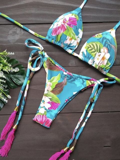 Norvielle Damen Bikini Push-Up