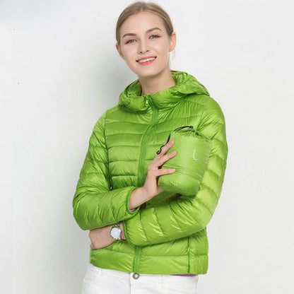 Norvielle Damen Leichtgewicht Daunenjacke Urban Chic