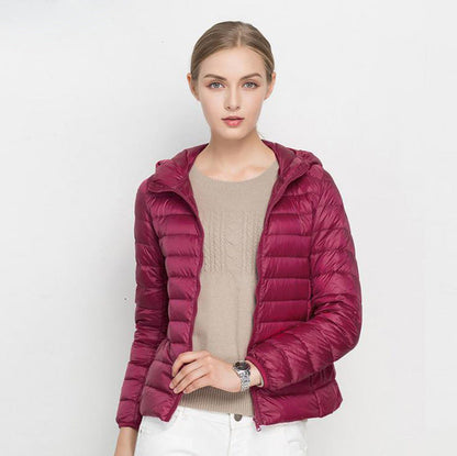 Norvielle Damen Leichtgewicht Daunenjacke Urban Chic