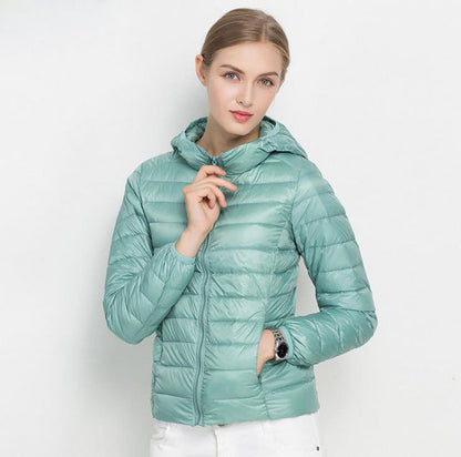 Norvielle Damen Leichtgewicht Daunenjacke Urban Chic