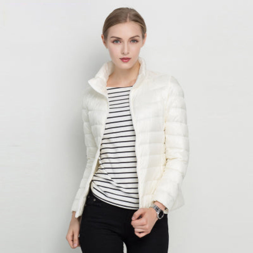 Damen Steppjacke Lang Winterfest - Norvielle