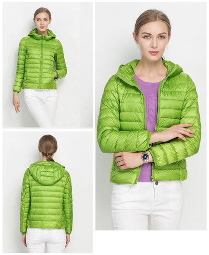 Norvielle Damen Leichtgewicht Daunenjacke Urban Chic