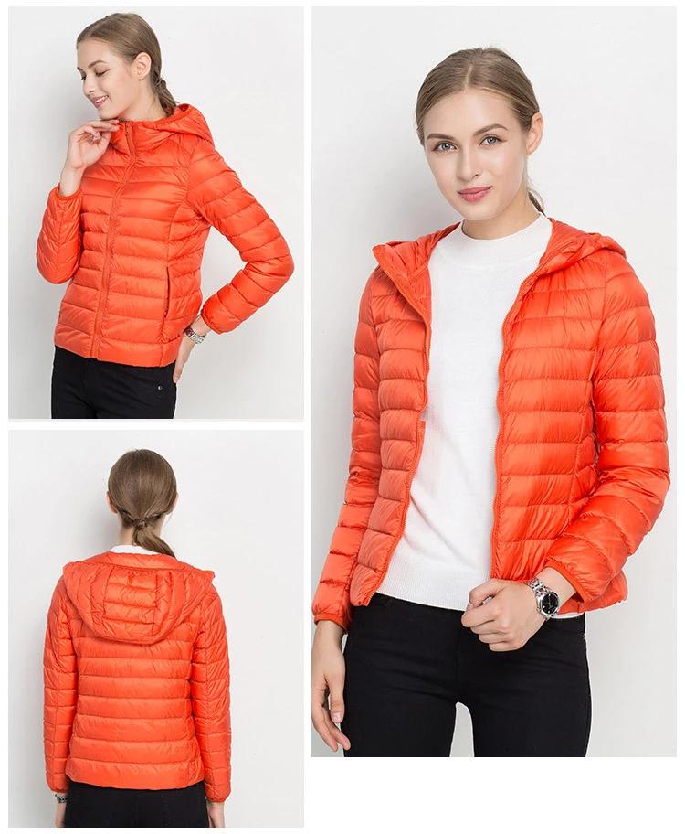 Norvielle Damen Leichtgewicht Daunenjacke Urban Chic