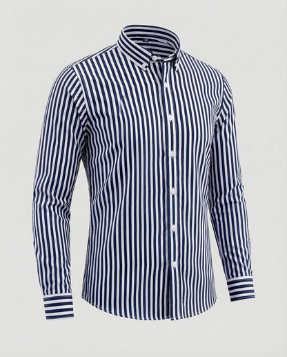 Herren Businesshemd Slim-Kentkragen