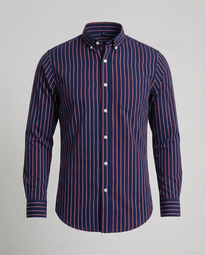 Herren Businesshemd Slim-Kentkragen