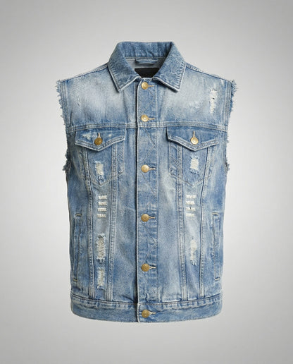 Herren Denimweste