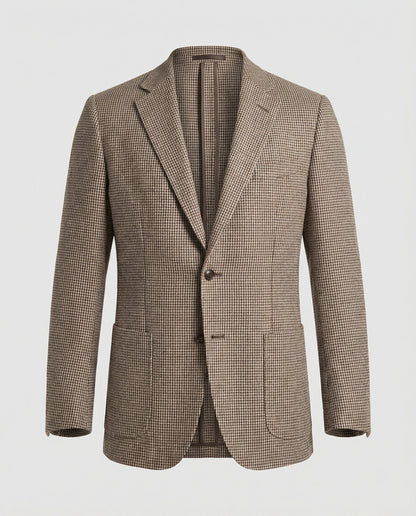 Herren Leinenblazer Sakko Beige - Norvielle