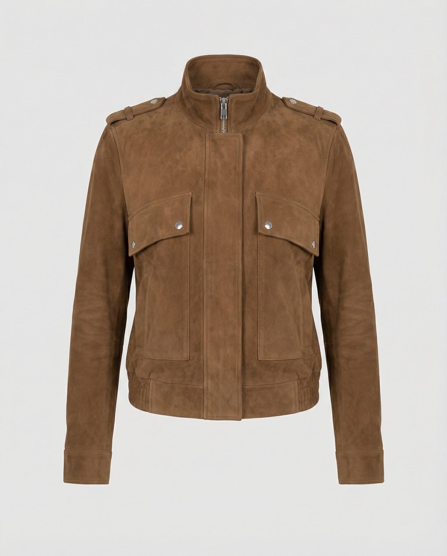 Damen Wildleder Bomberjacke - Norvielle