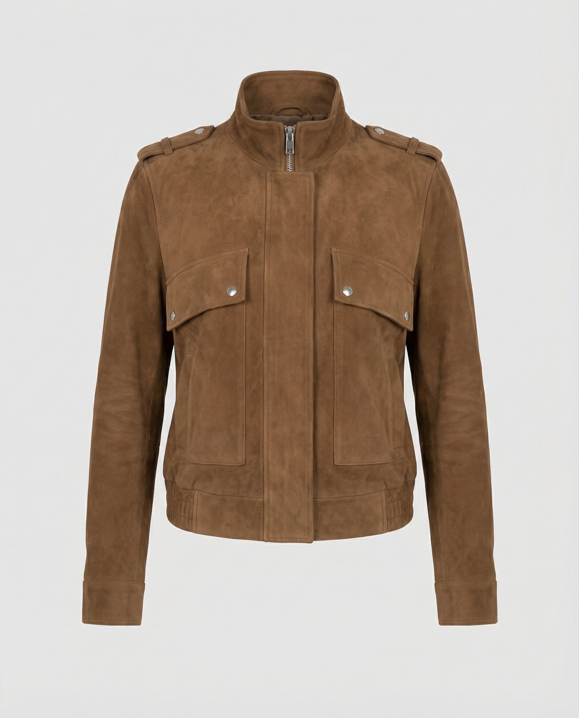 Damen Wildleder Bomberjacke - Norvielle
