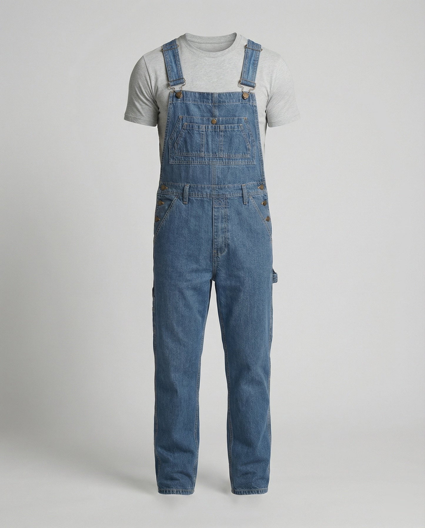 Herren Latzhose Jeans Weit - Norvielle