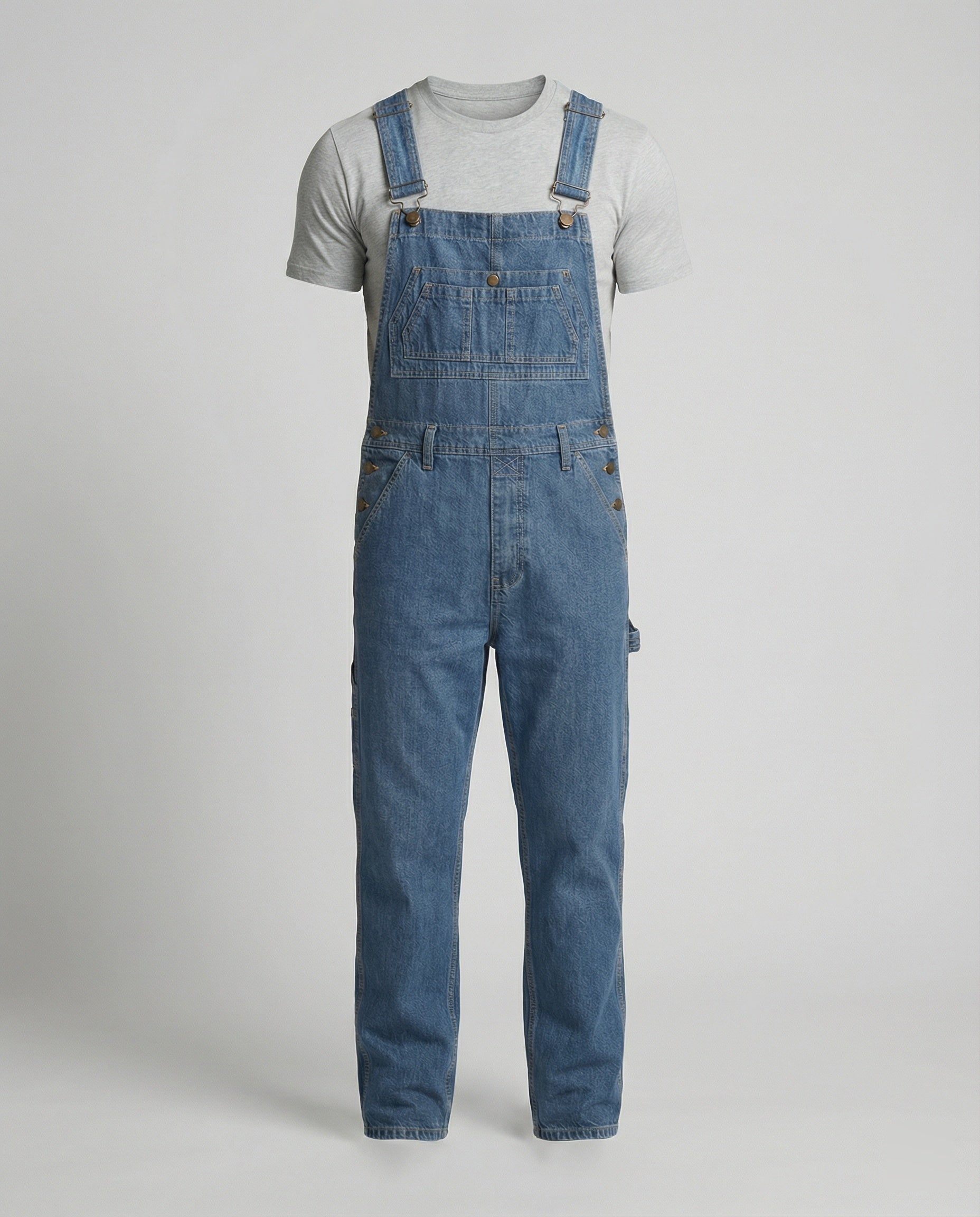 Herren Latzhose Jeans Weit - Norvielle