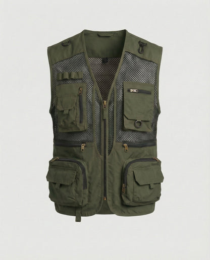 Leichte Herren Multi-Pocket-Weste