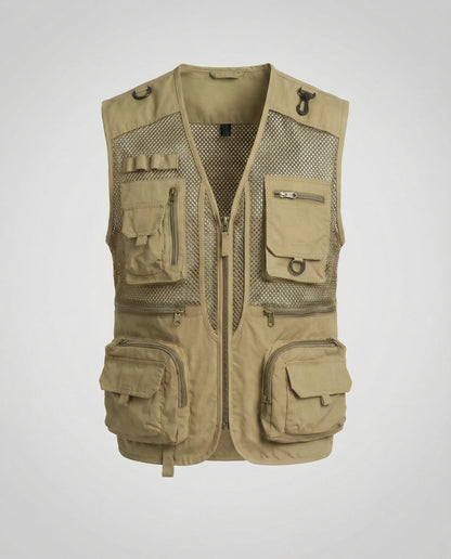 Leichte Herren Multi-Pocket-Weste