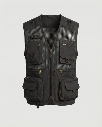 Leichte Herren Multi-Pocket-Weste