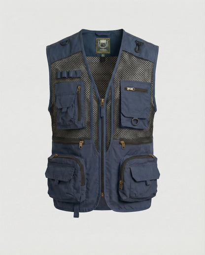 Leichte Herren Multi-Pocket-Weste