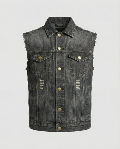 Herren Denimweste