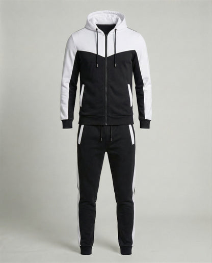 Herren Slim Fit Jogginganzug Sportlich