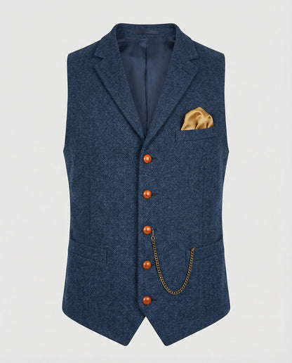Herren Vintage Weste Stilvoll