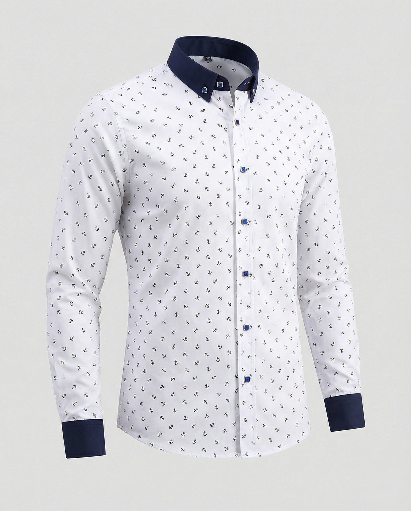 Herren Businesshemd Slim-Kentkragen