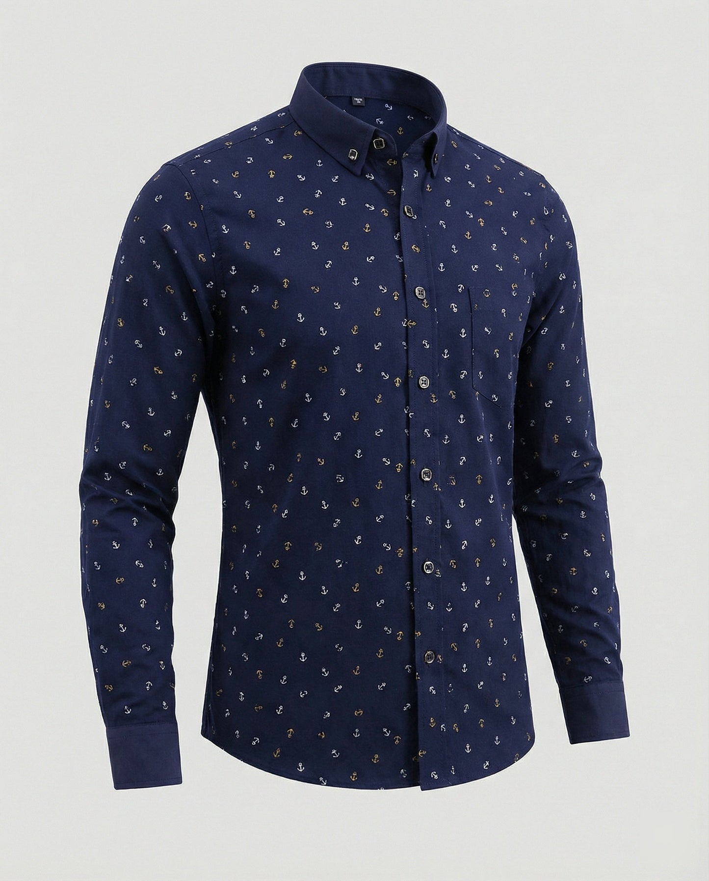 Herren Businesshemd Slim-Kentkragen