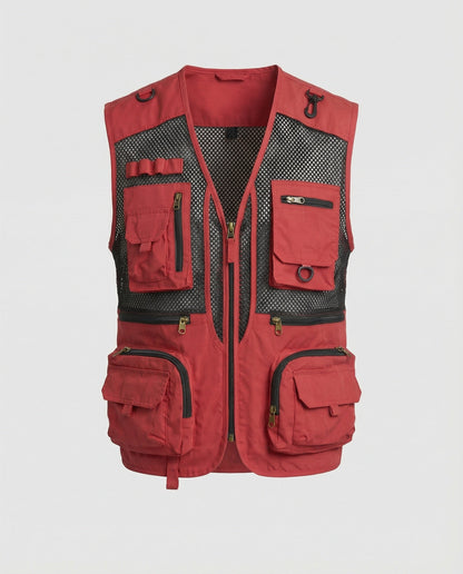 Leichte Herren Multi-Pocket-Weste