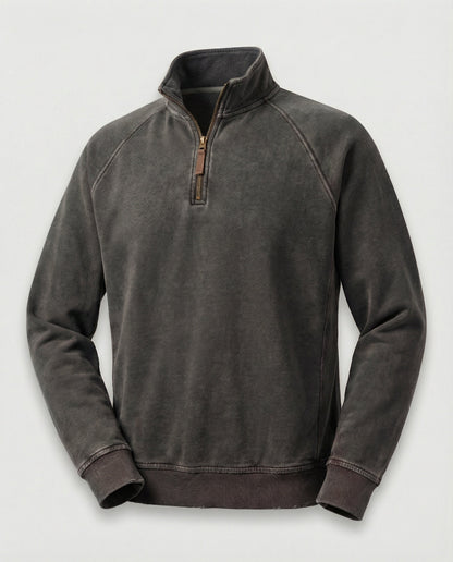 Herren Fleecepullover Warmer Gemütlicher Pullover