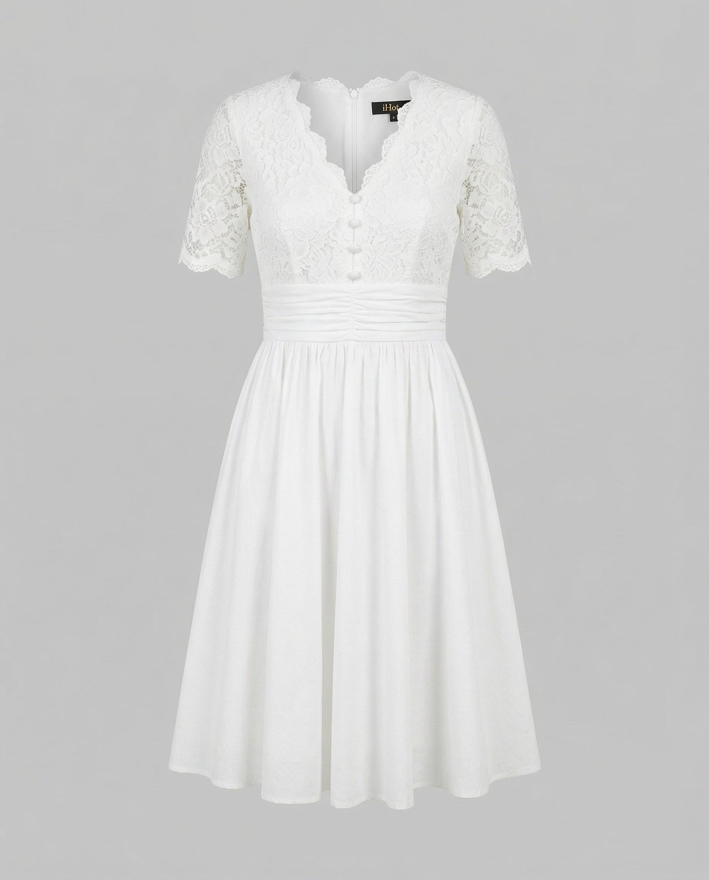 Hochzeitskleid Spitze Romantik Weiße Spitze