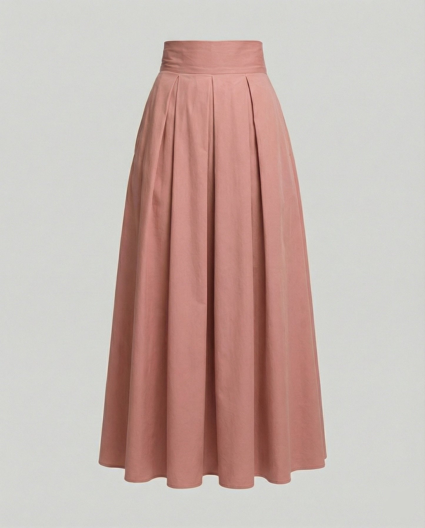 Norvielle Damen Faltrock Elegantes Design