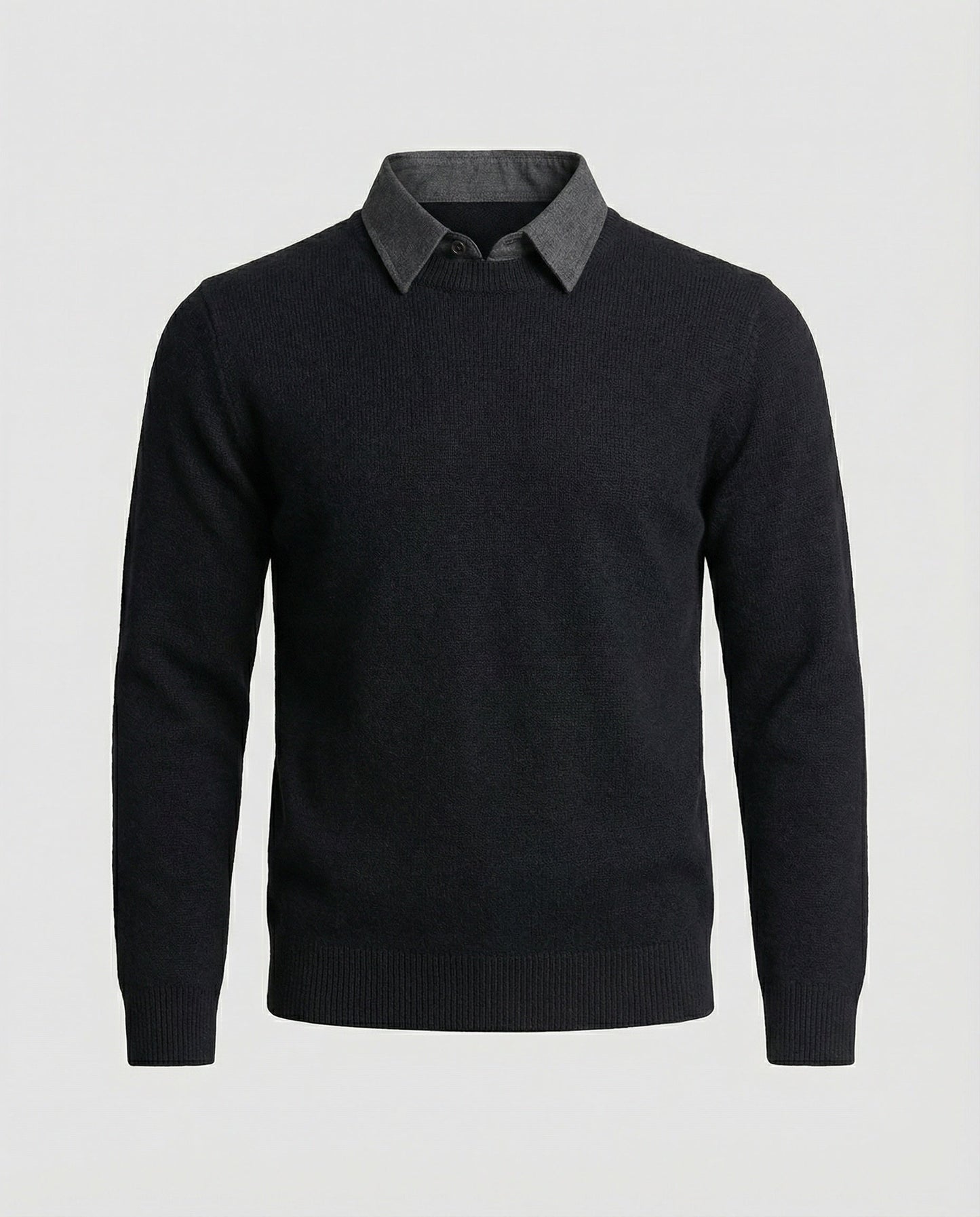 Eleganter Herren Feinstrickpullover