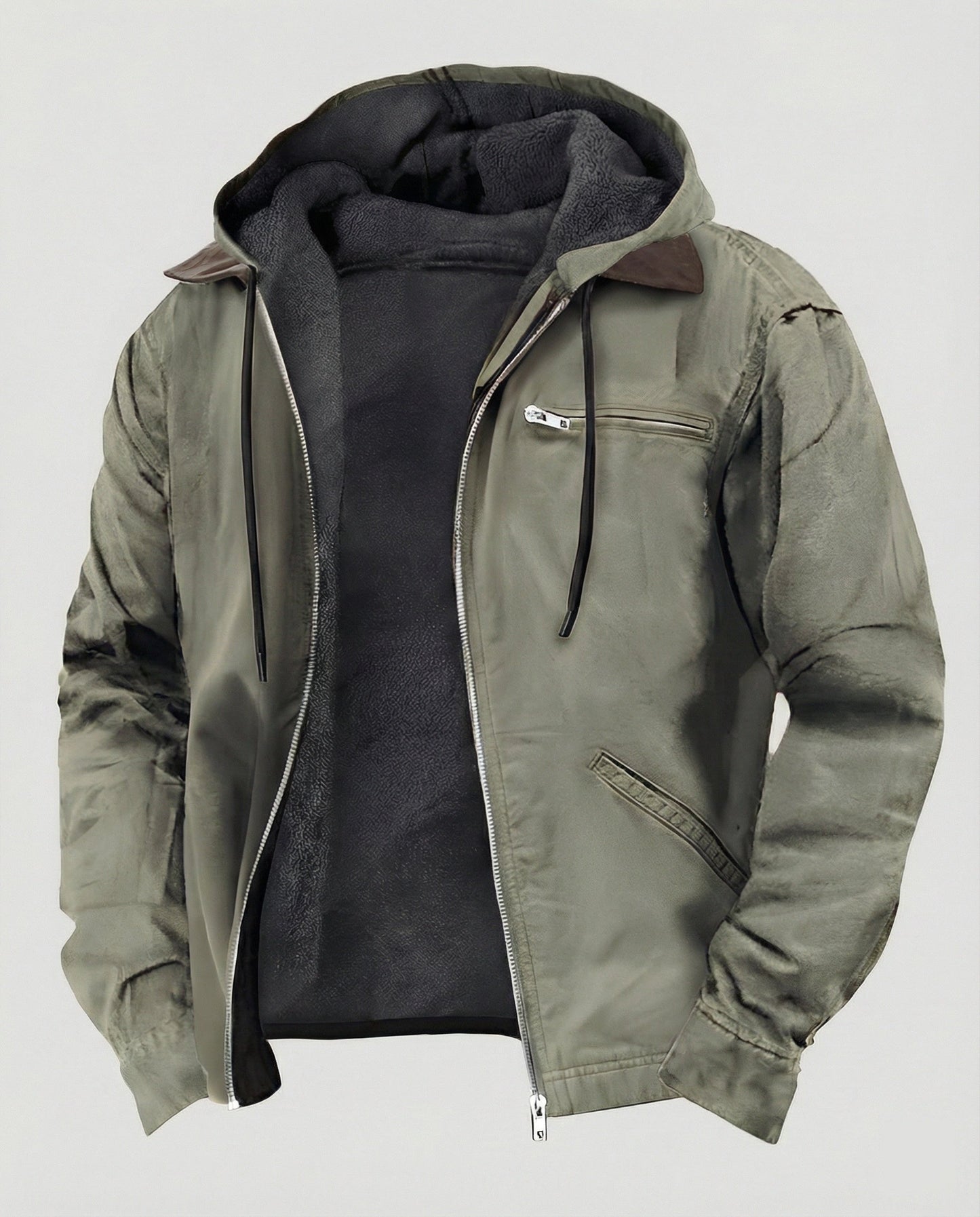Herren Outdoorjacke Mit Kapuze