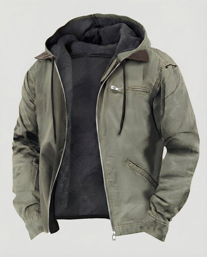 Herren Outdoorjacke Mit Kapuze