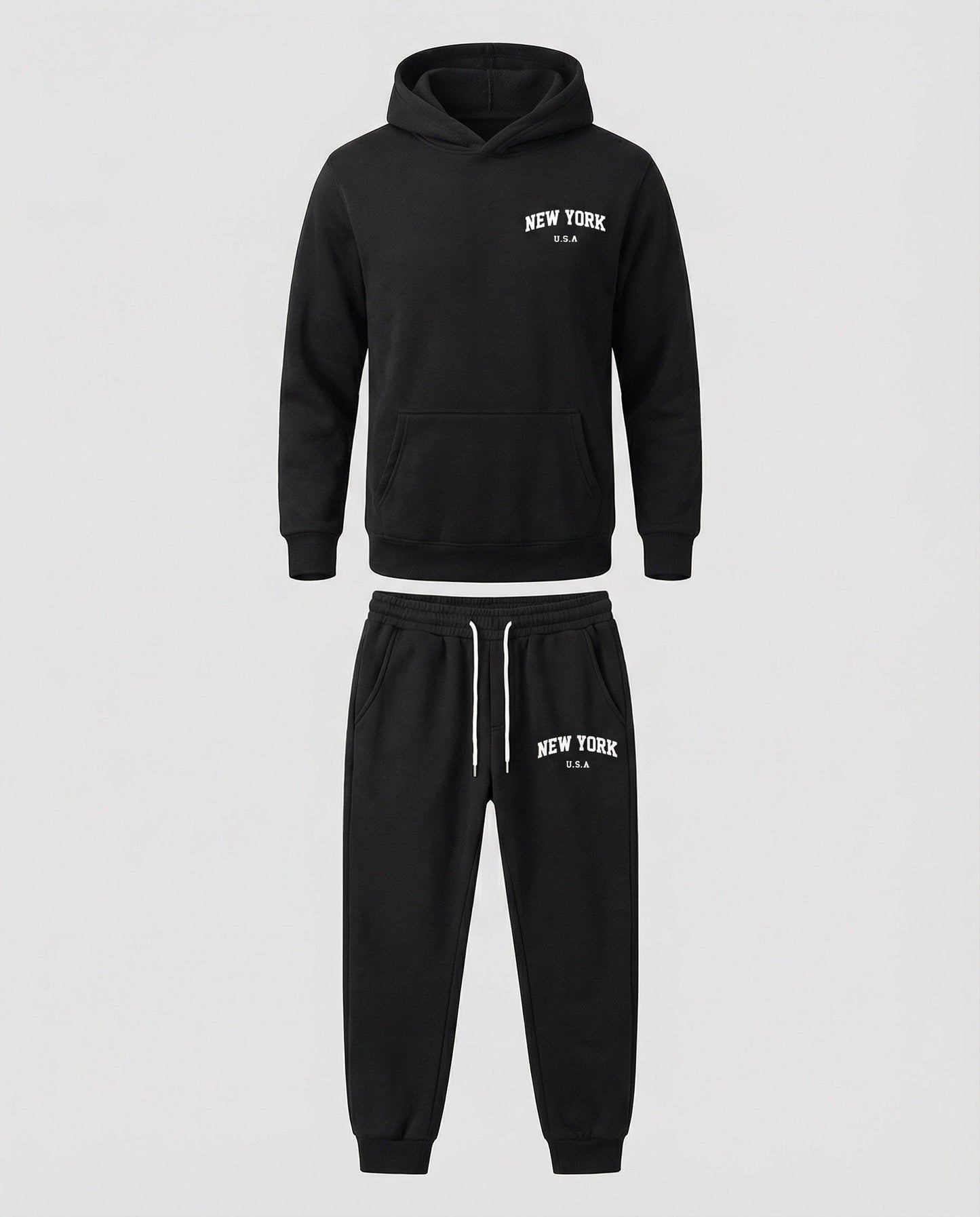 Herren Jogginganzug Hoodie Set