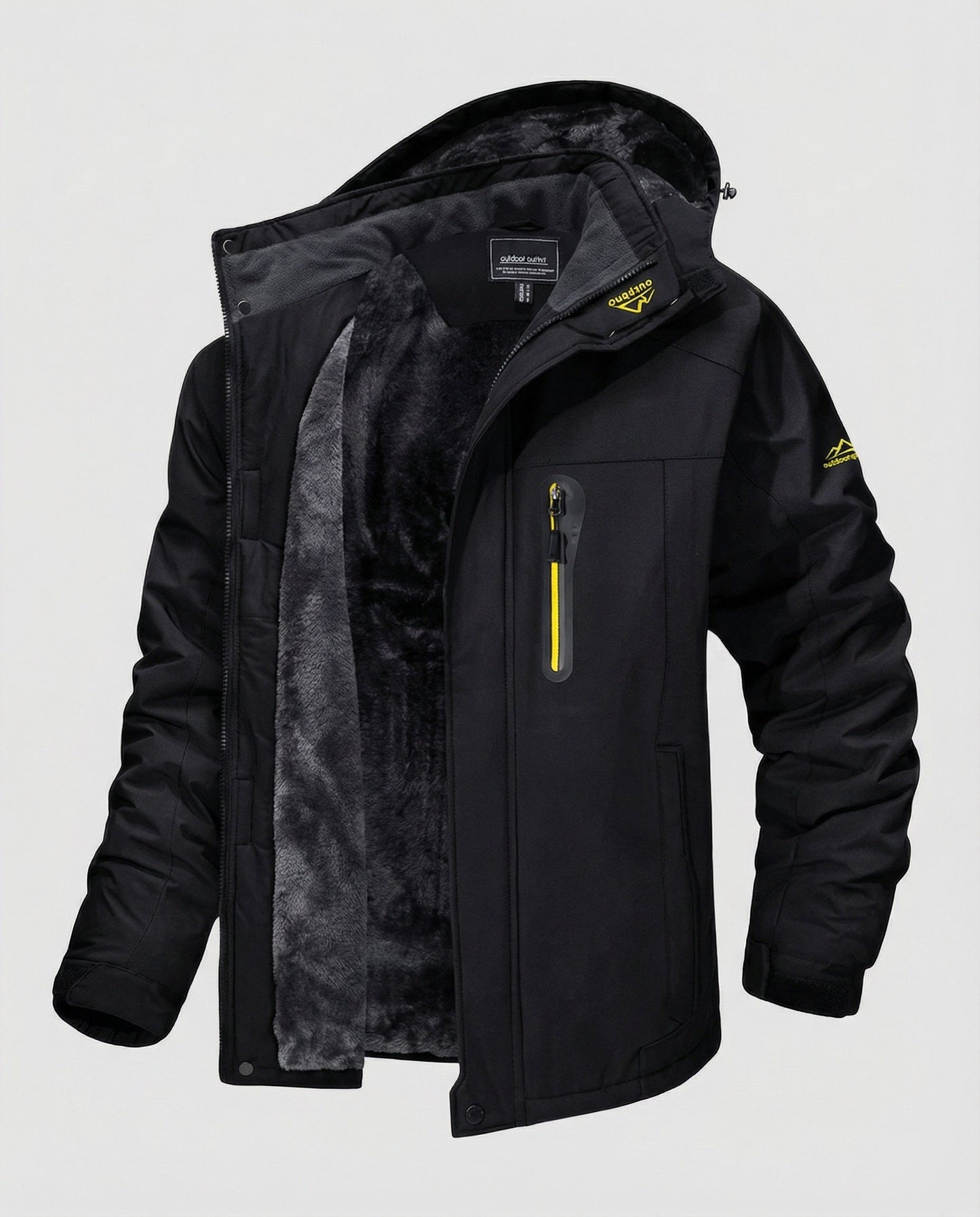 Herren Wintermantel Wollstoff