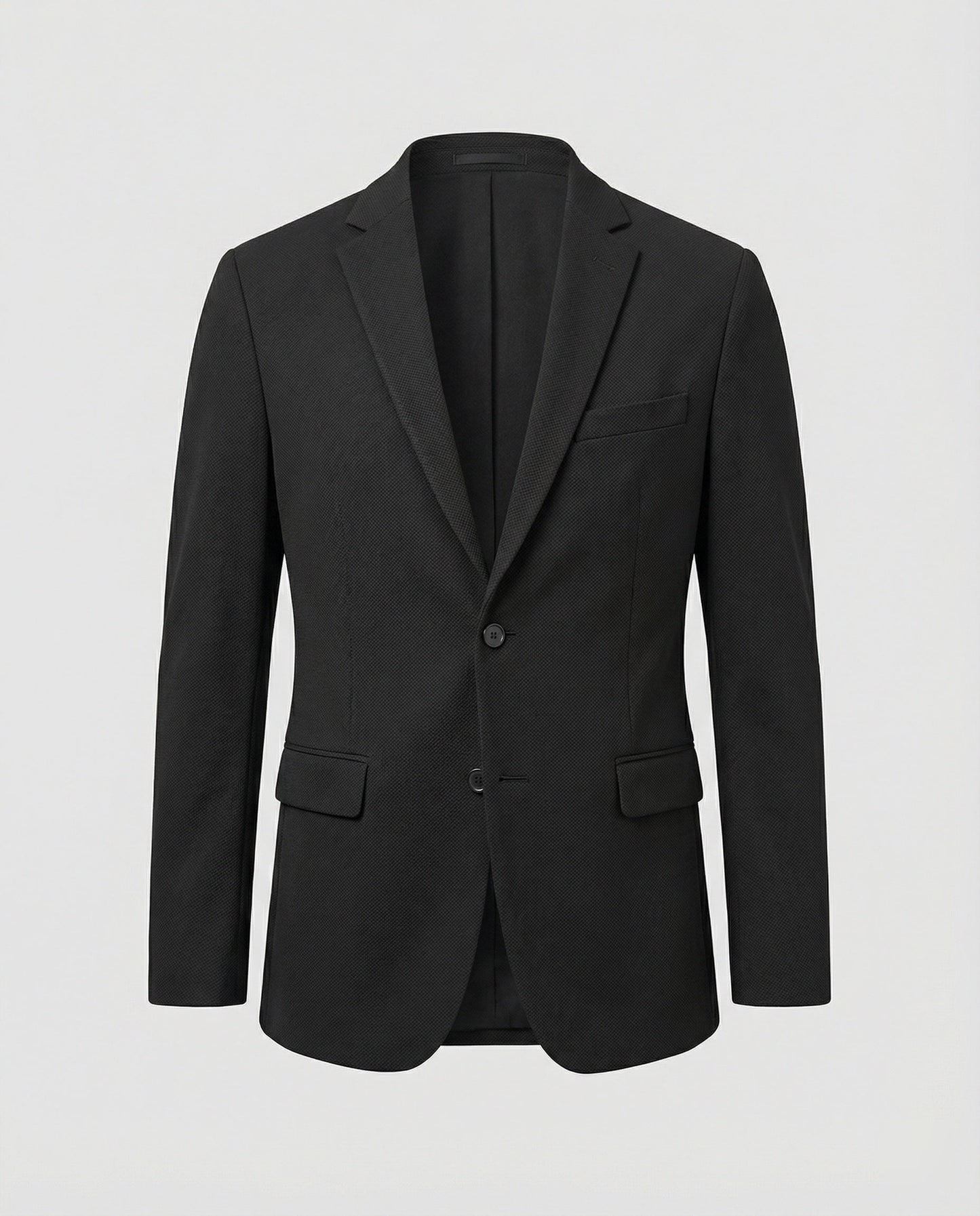 Herren Blazer Strukturstoff