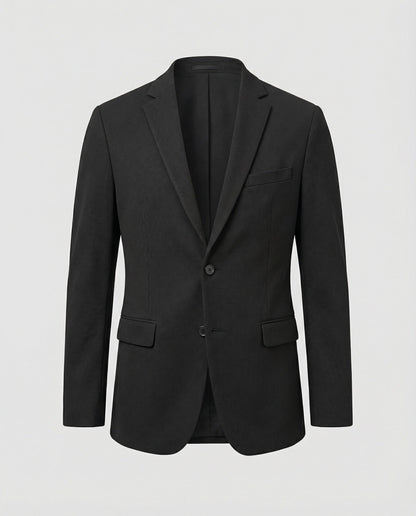 Herren Blazer Strukturstoff