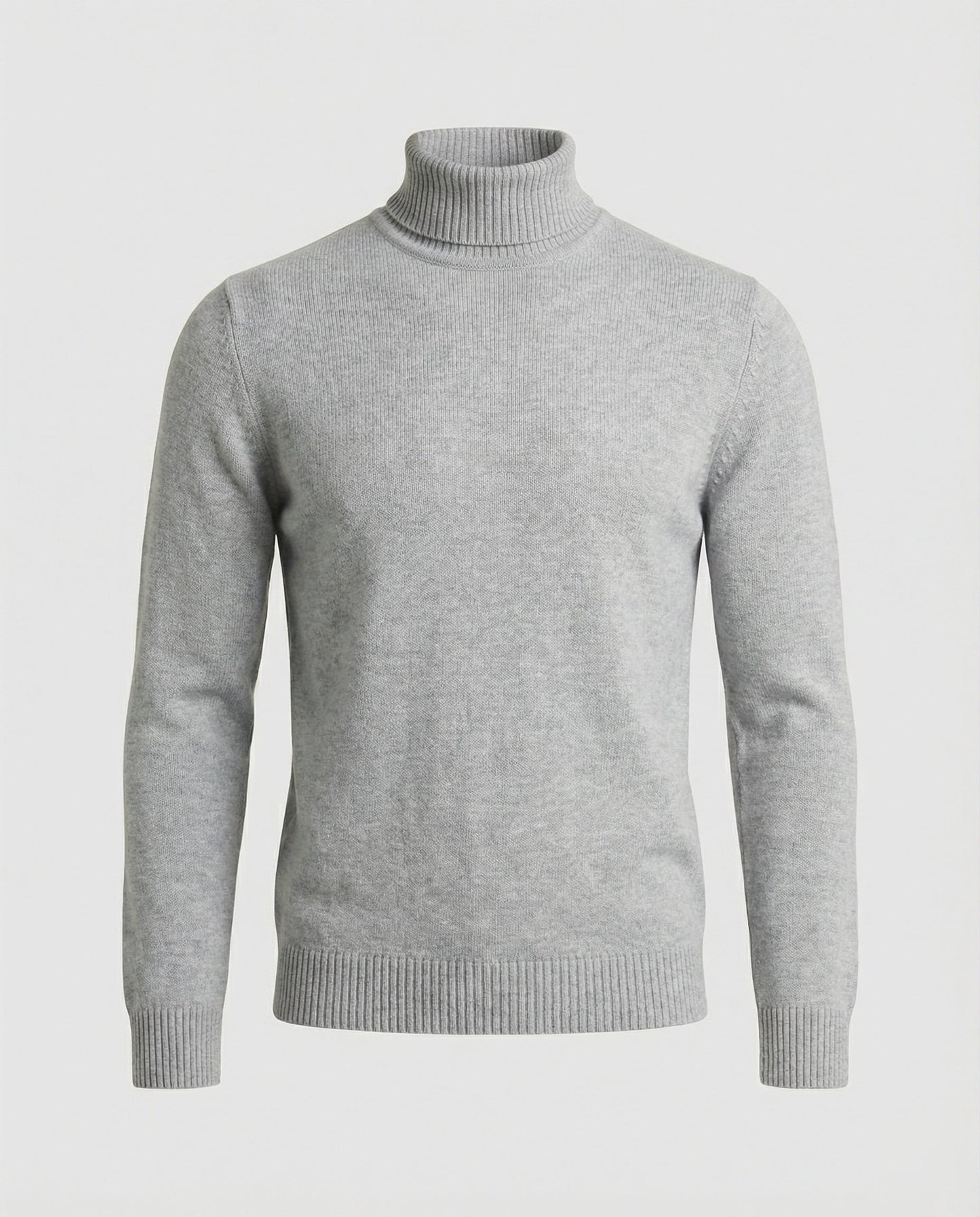 Feine Merinowolle Rollkragenpullover