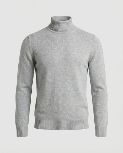 Feine Merinowolle Rollkragenpullover