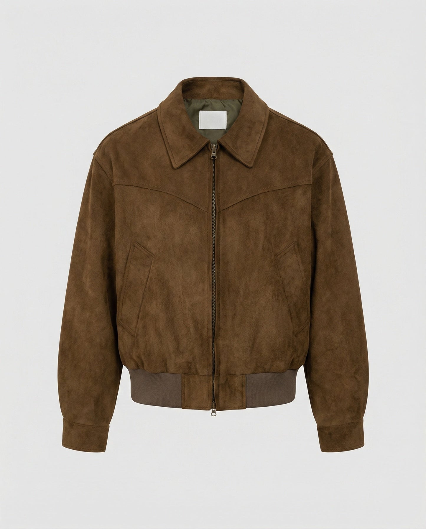 Herren Bomberjacke aus Veloursleder - Norvielle