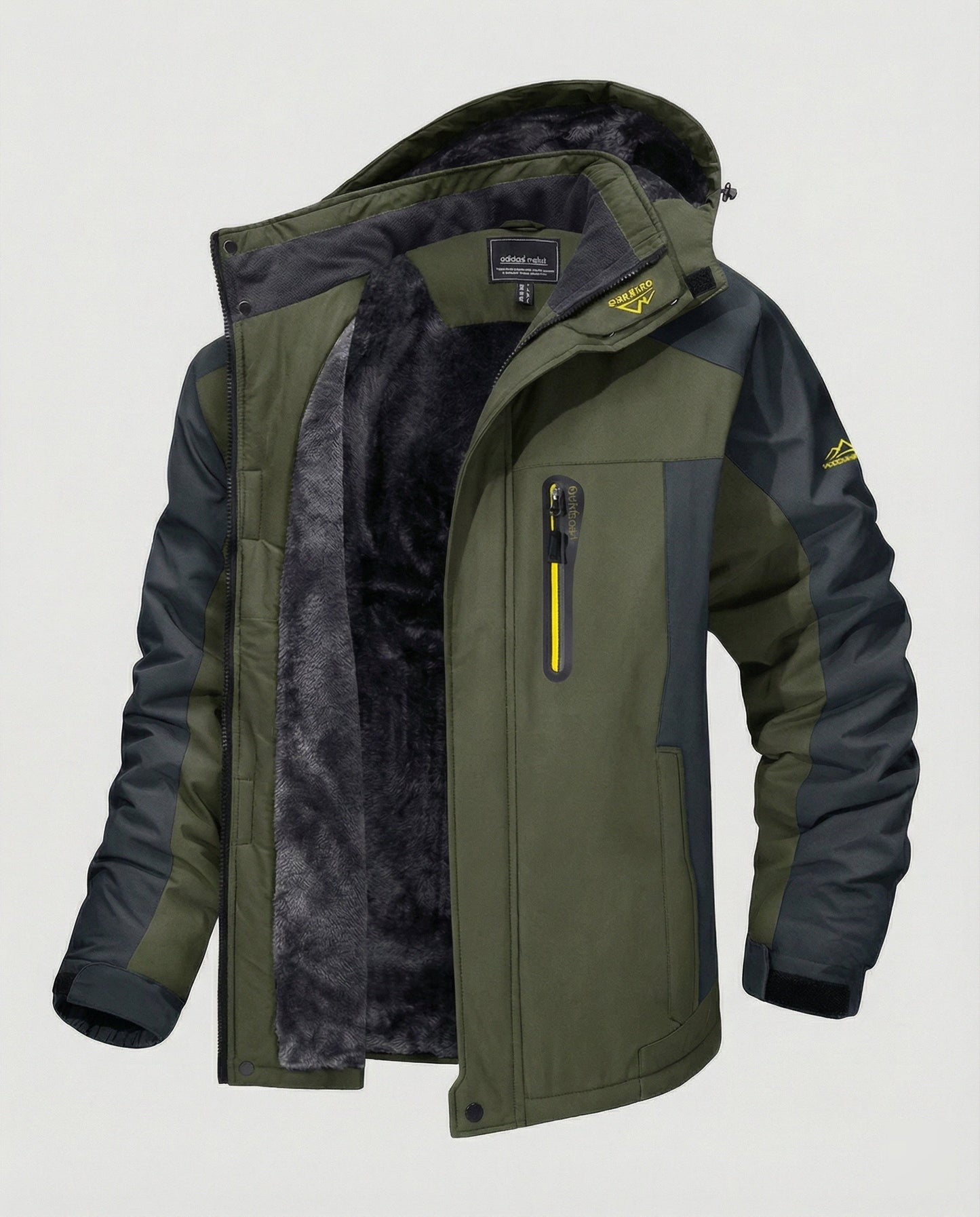Herren Wintermantel Wollstoff