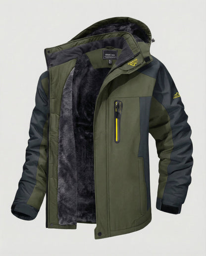 Herren Wintermantel Wollstoff