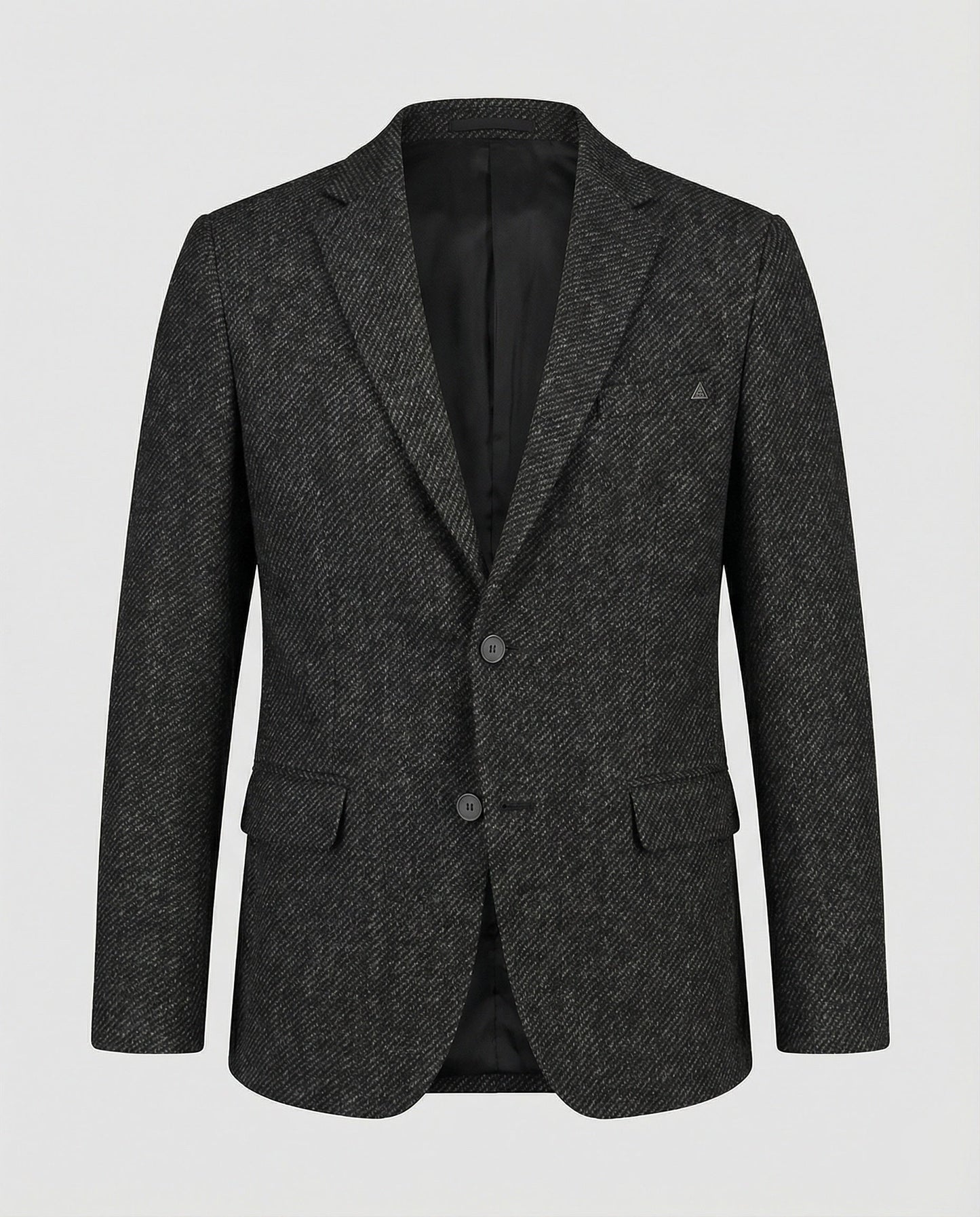 Herren Slimfit Sakko Tweed 2-Knopf - Norvielle