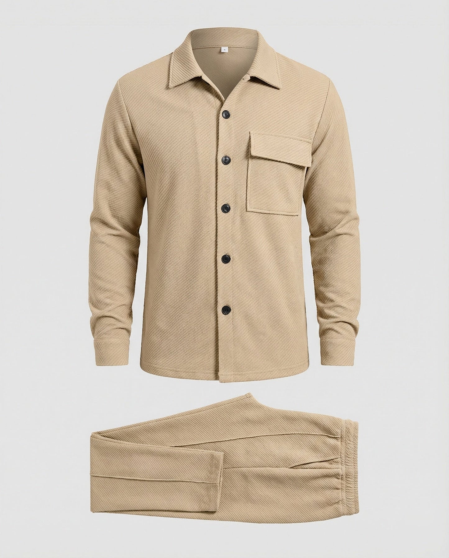 Herren Cardigan Strukturdesign Wollmix