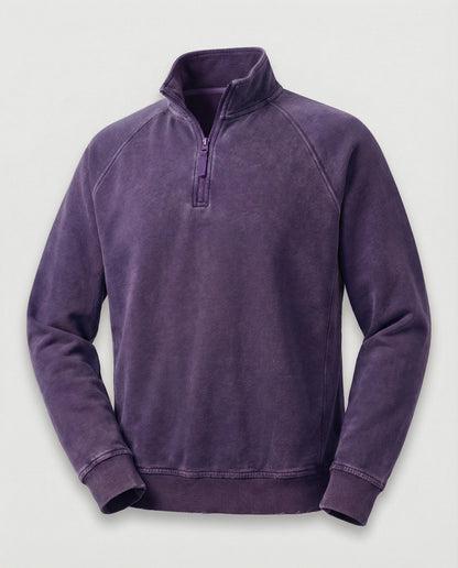 Herren Fleecepullover Warmer Gemütlicher Pullover