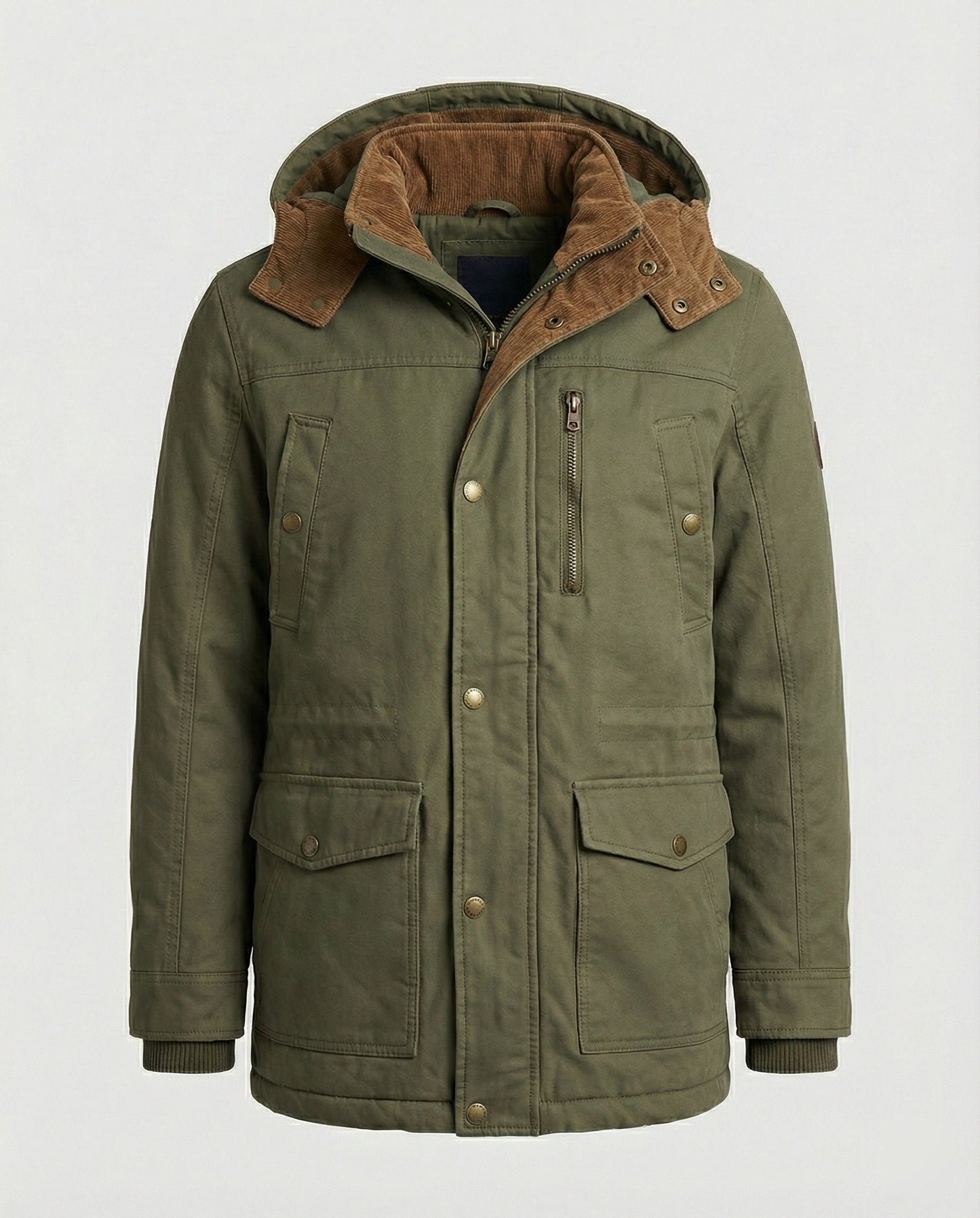 Herren Warme Winterjacke Funktionsmaterial