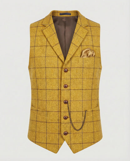 Herren Vintage Weste Stilvoll