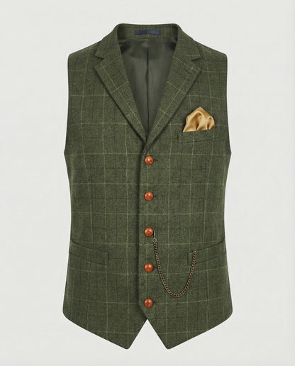 Herren Vintage Weste Stilvoll